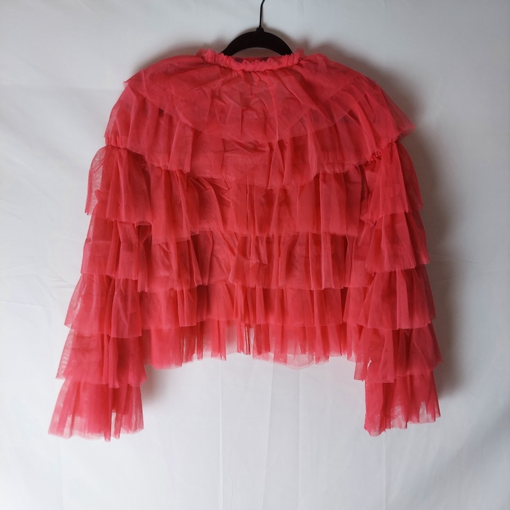 Layered Tulle Cardigan/jacket Small/ Last One In Stock - Picture 2 of 6